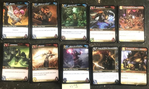 Lot cartes world of - lot, 10