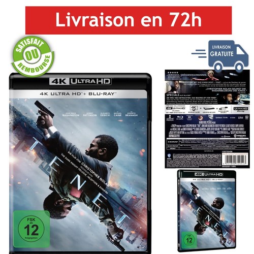 Tenet ultra blu ray - tenet, (4k