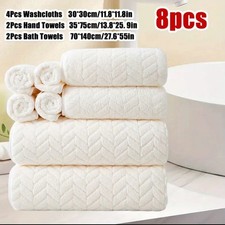 Lot 8 Serviettes De Bain