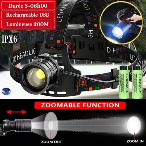 Lampe frontale lumineuse - lampe,