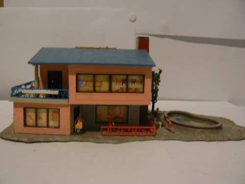 Maquette hôtel pension de - hôtel-,