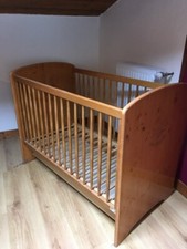 lit pour bébé marque Sauthon long 120, larg 70, haut 60, avec tiroir