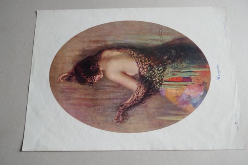1928 femme art deco - femme, par