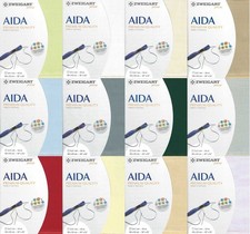 AIDA Zweigart precut 14 ct. étoile-Aida 3706, pour point de croix 48x53cm