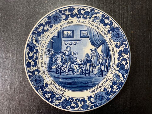 Assiette décorative delfts - 6.,