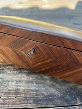 Marquetry & Gilded Brass Glove Box & Glove Box 19th Century Antique Box