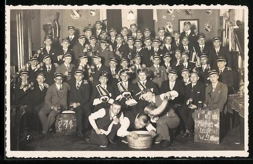 Carte postale étudiants - , avec