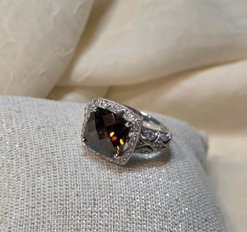 Tacori 925 silver smokey - tacori, &