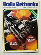 ELECTRONIC RADIO 2-1979 BF AMP MULTIPURPOSE - CAR SPOTLIGHT ROBOT-PSYCHEDELIC