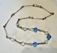 Collier perles cristal Bohême