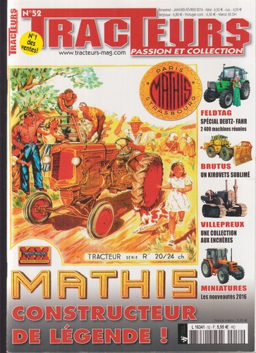 Tracteurs mathis - tracteurs, /