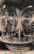 Old postcard 29 - Penmarch (Finistère) - 277. La Lanterne - Appareil du Phare d'Eckmühl