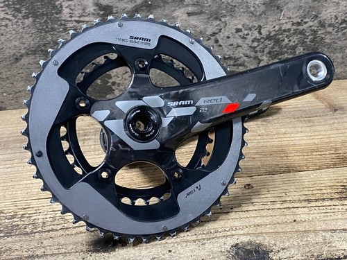 Pédalier carbone sram rouge - carbone,