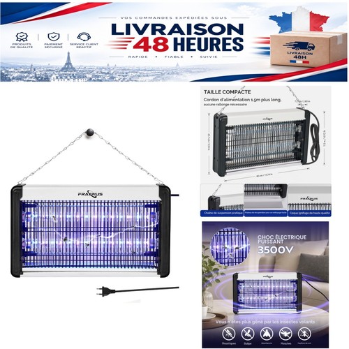 Lampe anti moustiques led - lampe,