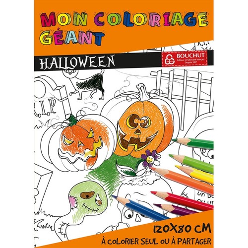 Coloriage halloween - -,