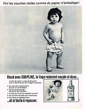 ADVERTISING ADVERTISING 045 1965 SUPPLINE Baby Diaper Softener
