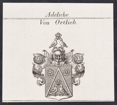 Ortlieb blason héraldique - blason,