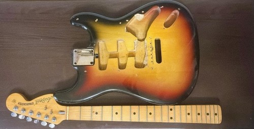 Ensemble manche guitare - de,