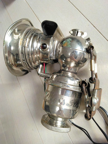 Lampe carbure modifiée - en, (modifiée
