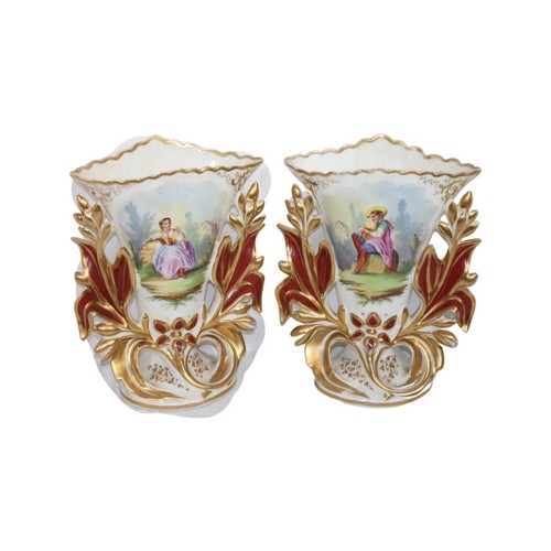 Paire vases mariage en - de,