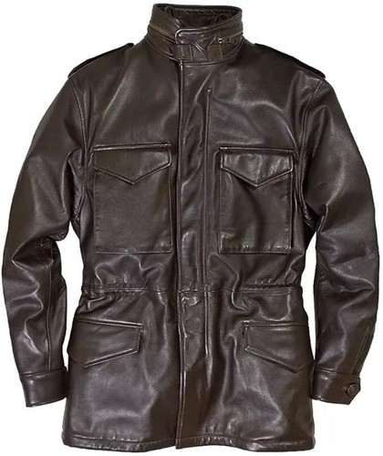 Veste cuir véritable - veste,