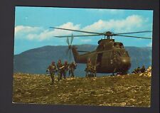 MILITARY HELICOPTER / SA 330 PUMA in Military Exercise