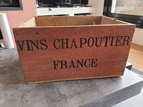 Decor caisse bois - decor, vins