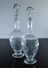 ANTIQUE 1 DIGESTIVE WINE DECANTER CRYSTAL SIZE MASSENET SAPPHO TIVOLI ST LOUIS