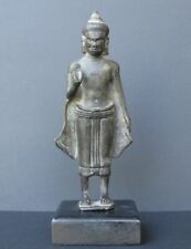 Ancien Bouddha Khmer en Bronze, Cambodge