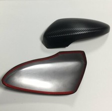 2 COQUE COUVRE RETROVISEUR REVETEMENT CARBONE POUR VW SCIROCCO 3 phase 1