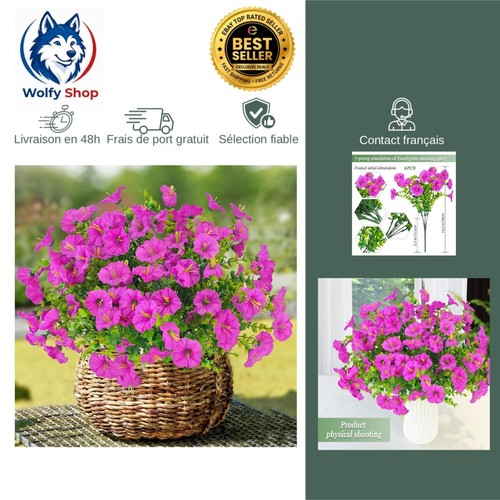 Fleurs artificielles tina - fleurs, 6