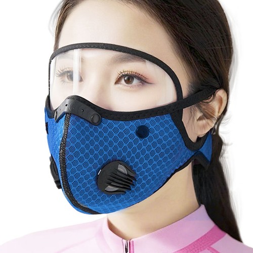 Masque facial cyclisme - facial, avec