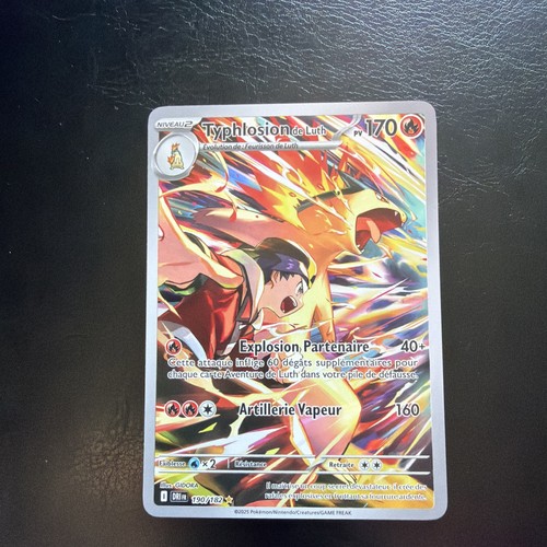Carte pokémon typhlosion - carte, de