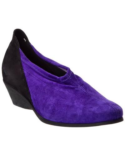 Arche ola suede slip - arche, slip-on
