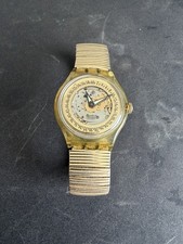 Montre Swatch Squelette Golden