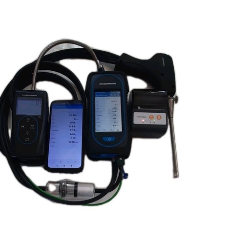 Analyseur combustion et - de,