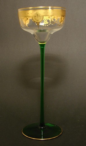 Art nouveau verre à vin - art,