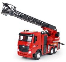 Voiture RC pour enfants, camion de pompiers, jouet de voiture RC, véhicule,...
