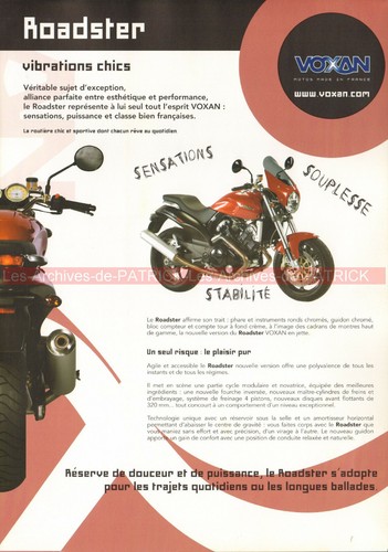 Voxan 1000 roadster - voxan,
