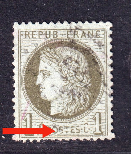Timbre ceres no50 variete - 💎,
