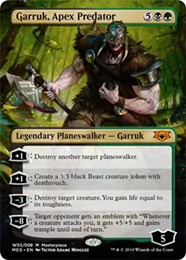 Magic mtg garruk apex - magic,