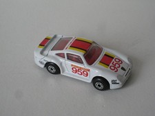 Matchbox Porsche 959 White Body Racing Rare from SK