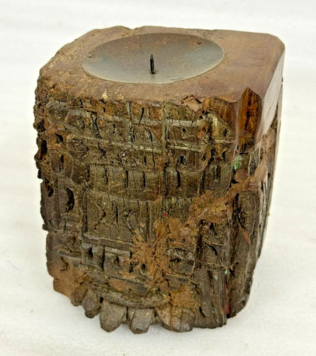 Antique bois pilier colonne - en,