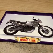 Kawasaki KLE500 1998 500 KLE fiche carte moto passion collection Atlas