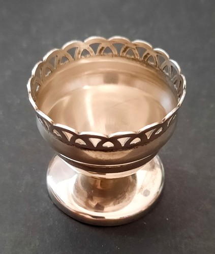 Ancien coquetier métal - coquetier, en