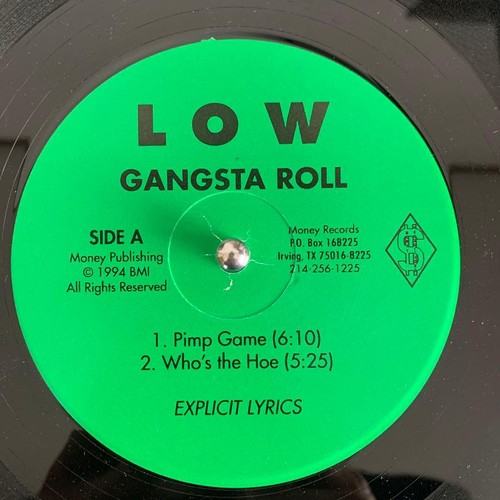 Low rap funk - vinyl, record
