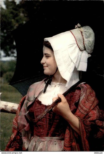 Carte postale folklore - ,
