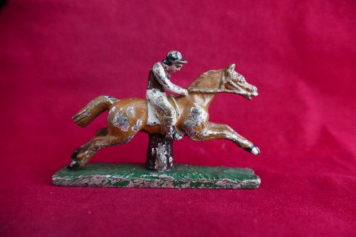 Jouet ancien course chevaux - ancien,