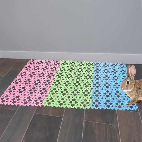 Pcs tapis cage à - 6,