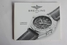 Breitling Chrono Sextant Watch Manual Booklet (74239)